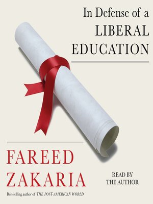 cover image of In Defense of a Liberal Education